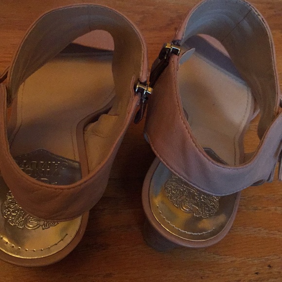 Vince Camuto Lyssia Buttersoft blush wedge sidezip - Picture 6 of 8